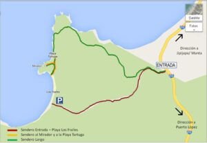 Playa los Frailes, la playa más tranquila de Ecuador continental